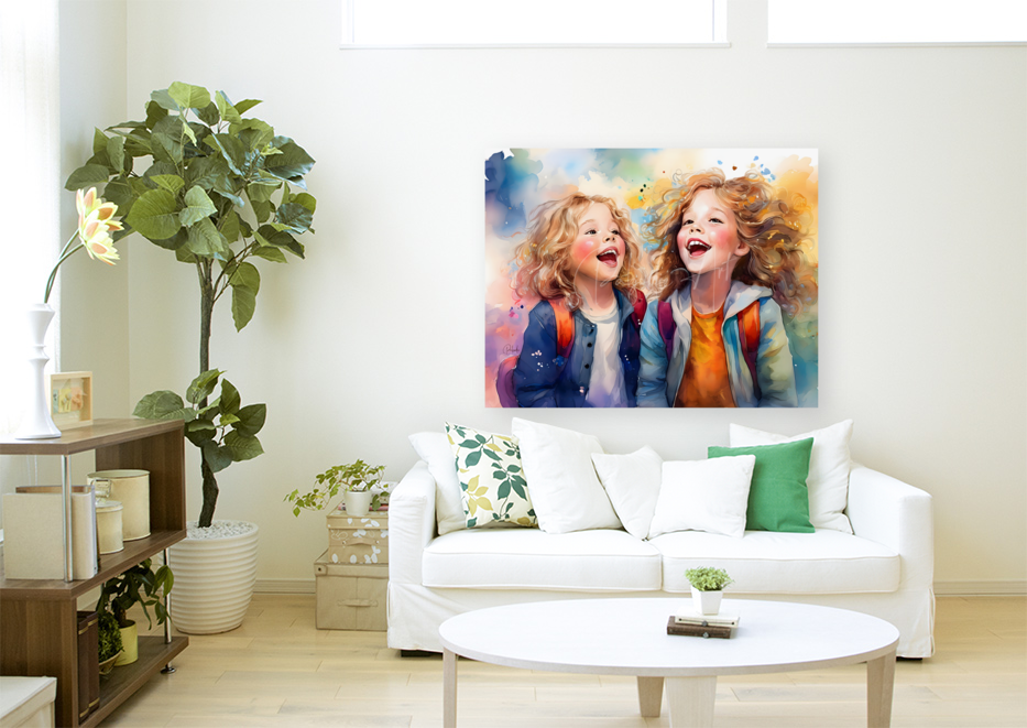 The Sound of Children Laughing Art