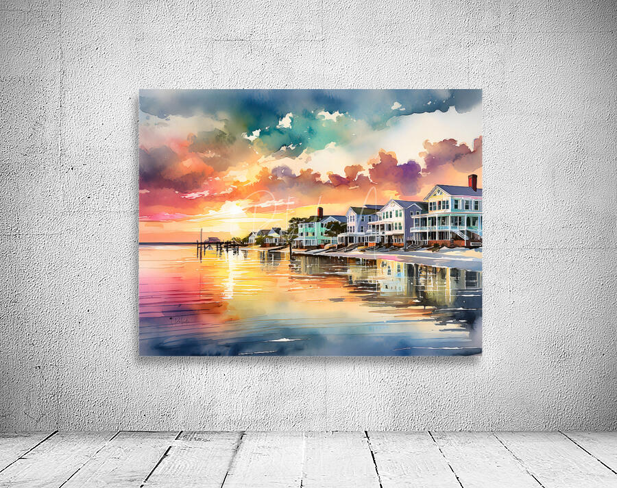 Island Time Sunrise Wall Preview