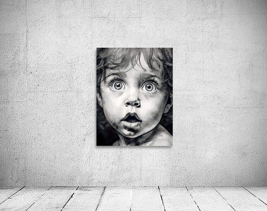 Baby Bright Eyes Wall Preview