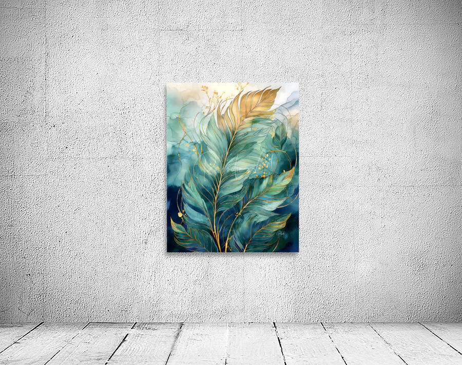 Flowing Palms Wall Preview