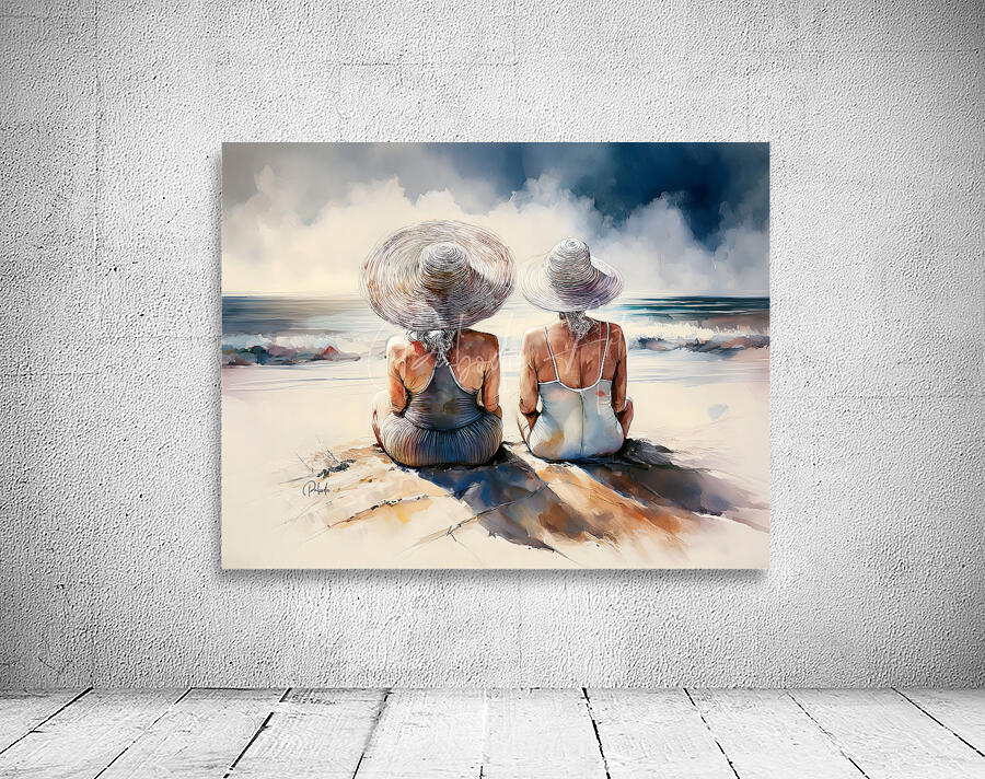 Beach Meditation Wall Preview