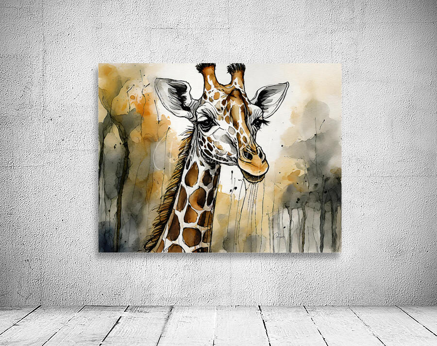 Georgie Giraffe by Pabodie Art