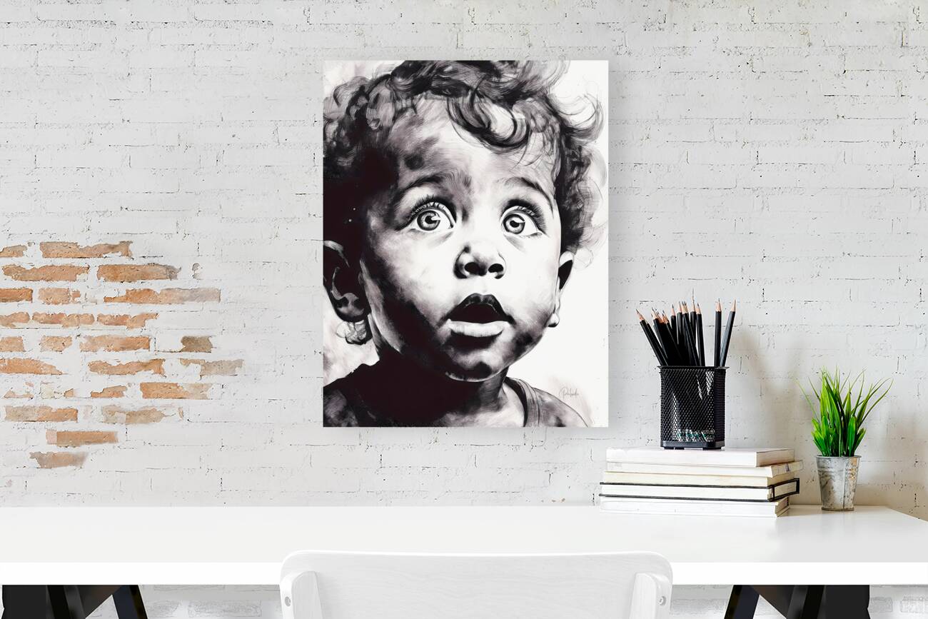 Gazing In Wonder Reproduction