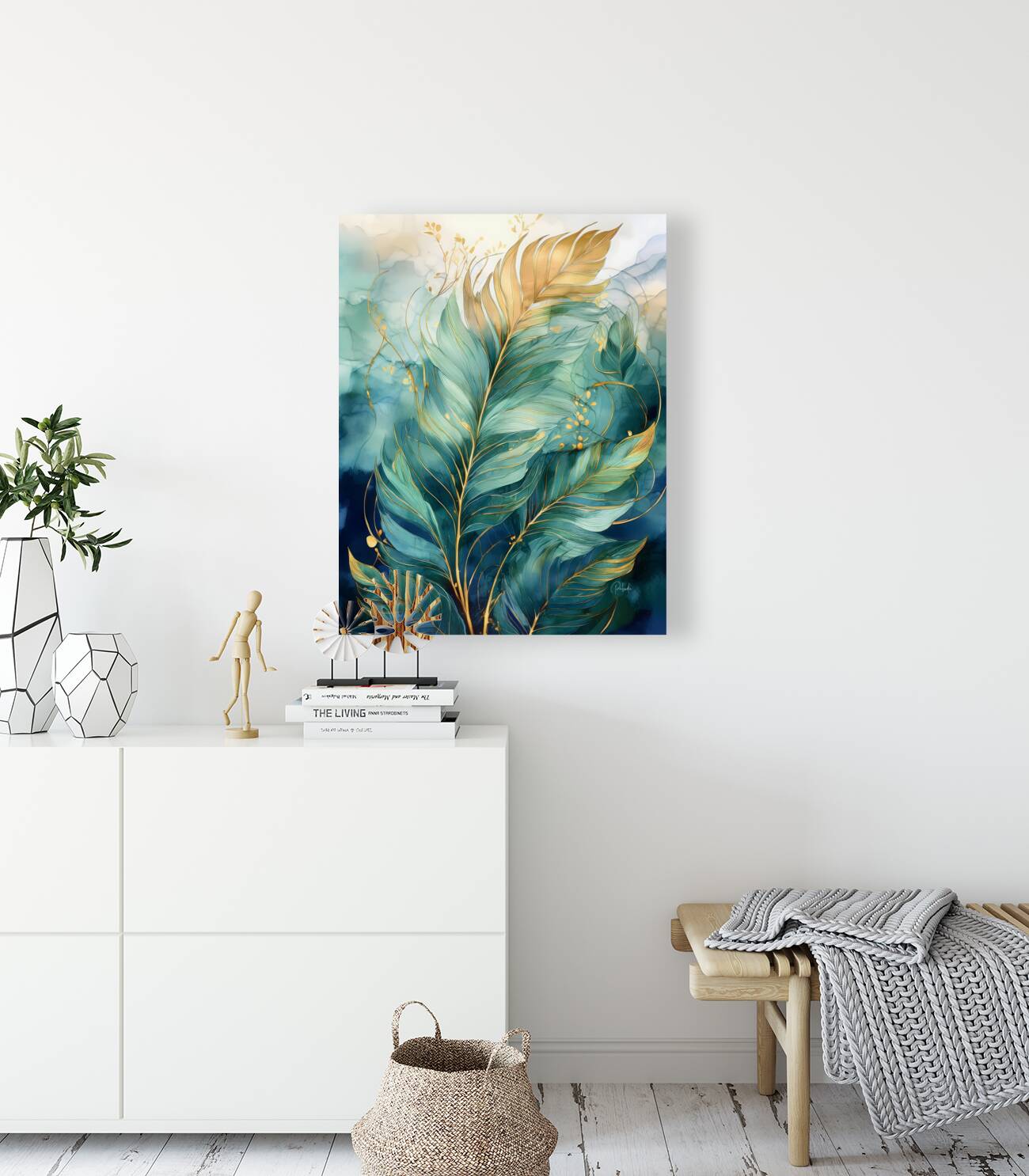 Flowing Palms Reproduction